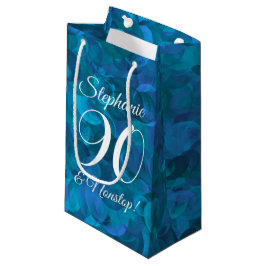 Bolsa De Regalo Pequeña Elegante Ocean Blue 90 y fiesta ininterrumpida de 