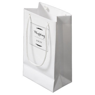 Bolsa De Regalo Pequeña Elegante Regalo Personalizado de Boda Moderno y He