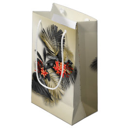 Bolsa De Regalo Pequeña Elegante y exótico Foliage Tropical