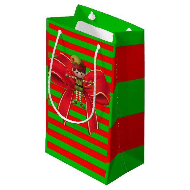 Bolsa De Regalo Pequeña Elf Navidades de bolsitas de regalo (Angulo Anverso)