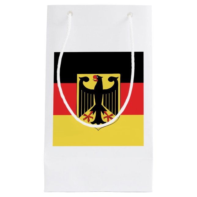 Bolsa De Regalo Pequeña Emblema de bandera de Alemania (Anverso)