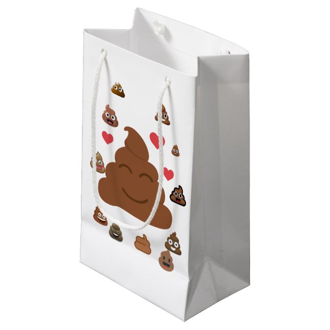 Bolsa De Regalo Pequeña Emoji del impulso (Angulo Anverso)