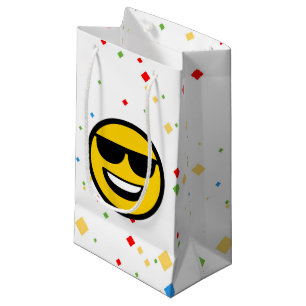Bolsa De Regalo Pequeña Emoji fresca de las gafas de sol