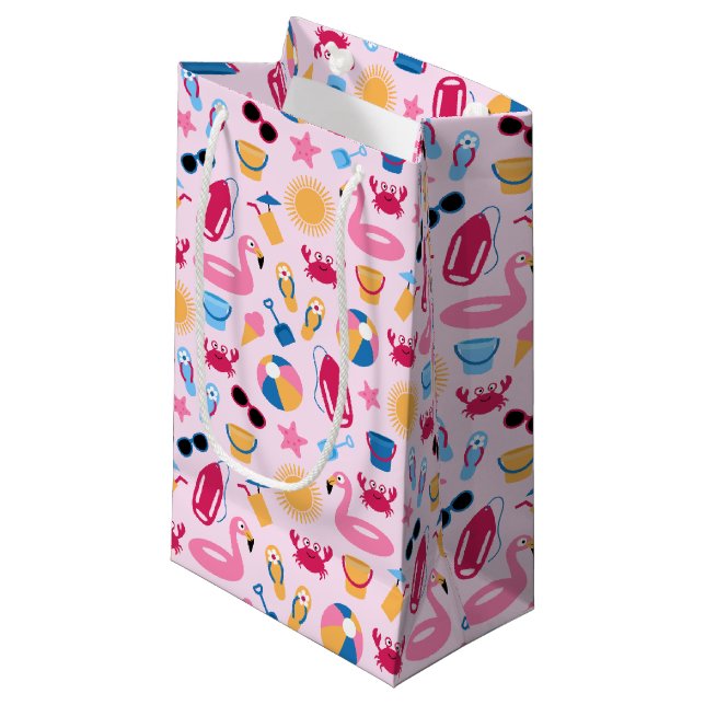Bolsa De Regalo Pequeña En la playa (Angulo Anverso)