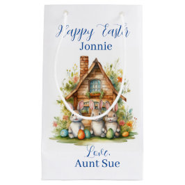 Bolsa De Regalo Pequeña 🐰 Encantadora Semana Santa Bunny Wonderland