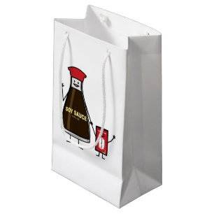 Bolsa De Regalo Pequeña Enfermedad de niño con envase de buey de soja