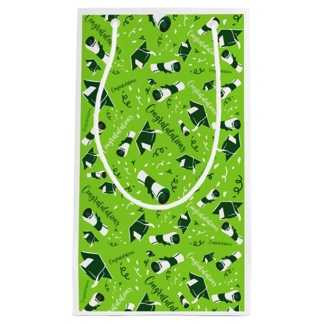 Bolsa De Regalo Pequeña Enhorabuena por la graduación (Anverso)