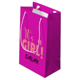 Bolsa De Regalo Pequeña Es una chica Sarah