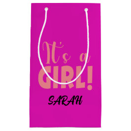 Bolsa De Regalo Pequeña Es una chica Sarah