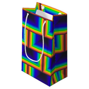 Bolsa De Regalo Pequeña Escalas cuadradas de espectro solar