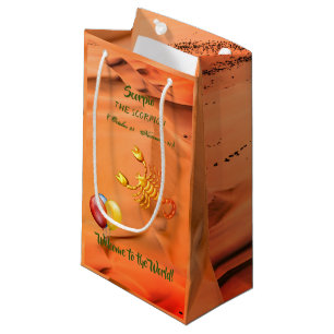 Bolsa De Regalo Pequeña Escorpio Bebé (23 oct - 21 nov) El Escorpión