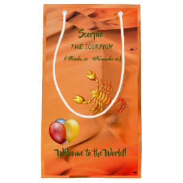 Bolsa De Regalo Pequeña Escorpio Bebé (23 oct - 21 nov) El Escorpión