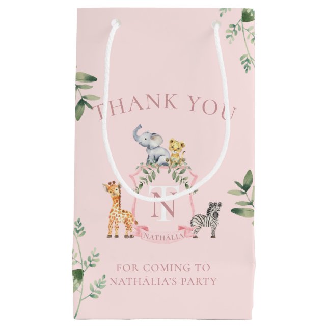 Bolsa De Regalo Pequeña Escudo Safari (Anverso)