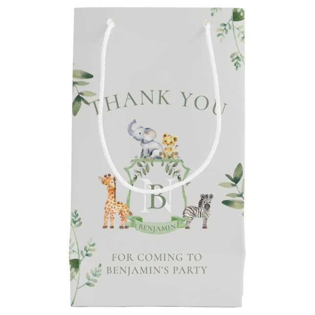 Bolsa De Regalo Pequeña Escudo Safari (Anverso)