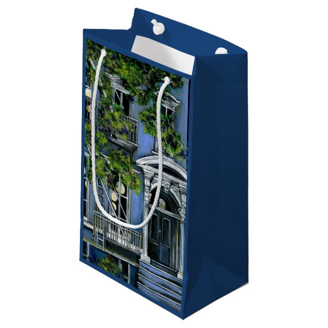 Bolsa De Regalo Pequeña Esferas luminosas desde adentro (Angulo Anverso)