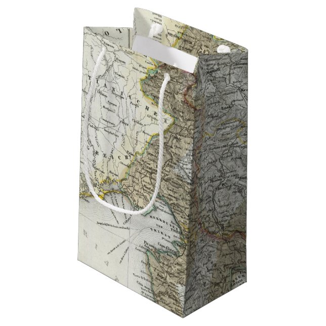 Bolsa De Regalo Pequeña Eslovenia, Croacia (Angulo reverso)