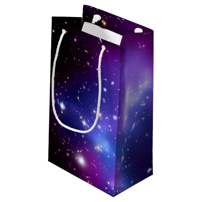 Bolsa De Regalo Pequeña Espacio púrpura de la NASA de la astronomía del (Angulo reverso)