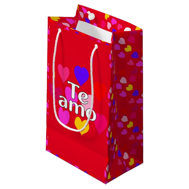 Bolsa De Regalo Pequeña Español - Te amo (Angulo Anverso)