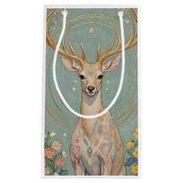 Bolsa De Regalo Pequeña Espíritu suave: Un ciervo pastel