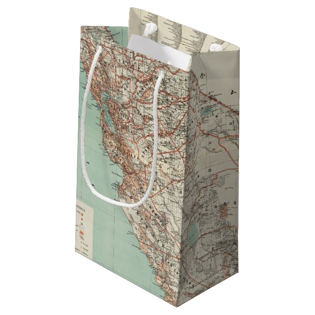 Bolsa De Regalo Pequeña Estado de California 2 (Angulo reverso)