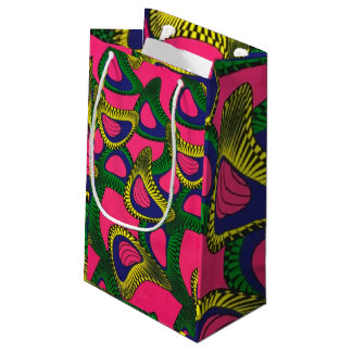 Bolsa De Regalo Pequeña Estampa Africana