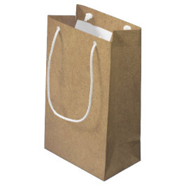 Bolsa De Regalo Pequeña Estilo de papel kraft marrón