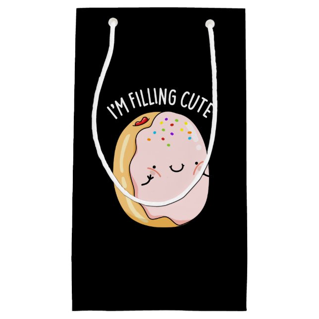 Bolsa De Regalo Pequeña Estoy llenando la graciosa y pequeña Jelly Donut P (Anverso)