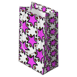 Bolsa De Regalo Pequeña Estrellas rosas