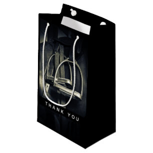 Bolsa De Regalo Pequeña Estribos de plata elegantes en silla de montar ing