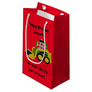 Bolsa De Regalo Pequeña excavadora Bobcat