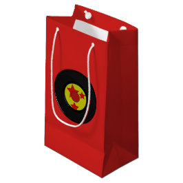 Bolsa De Regalo Pequeña Expediente de vinilo rojo