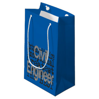 Bolsa De Regalo Pequeña Extraordinaria de Ingeniero Civil