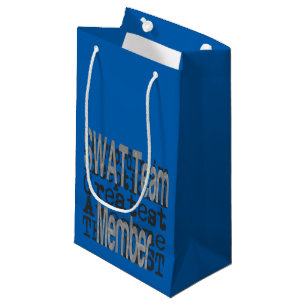 Bolsa De Regalo Pequeña Extraordinaria de miembro del equipo SWAT