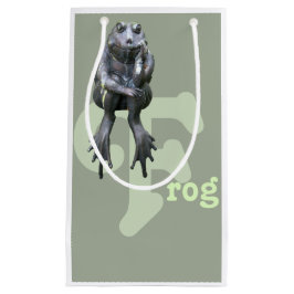 Bolsa De Regalo Pequeña F está para la rana