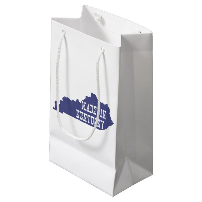 Bolsa De Regalo Pequeña Fabricado en Kentucky Silhouette Gift Bag (Angulo Anverso)