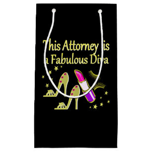 BOLSA DE REGALO PEQUEÑA FABULOUS ATTORNEY DIVA DESIGN