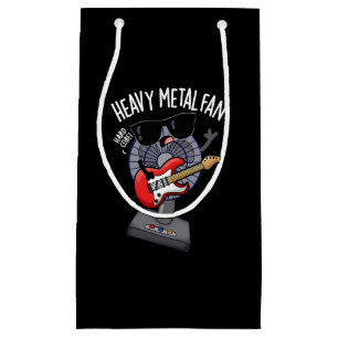 Bolsa De Regalo Pequeña Fanático Metalizado Fan divertida música Pun Dark 