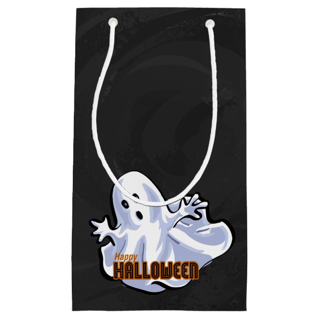 Bolsa De Regalo Pequeña Fantasma de animales fantasmales (Anverso)