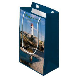 Bolsa De Regalo Pequeña Faro Peggys Point Atlantic Canadá