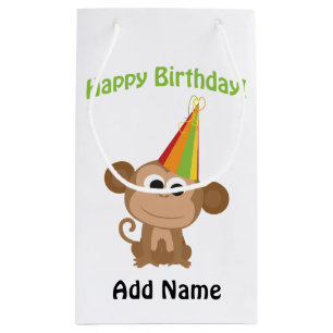 Bolsa De Regalo Pequeña Feliz cumpleaños