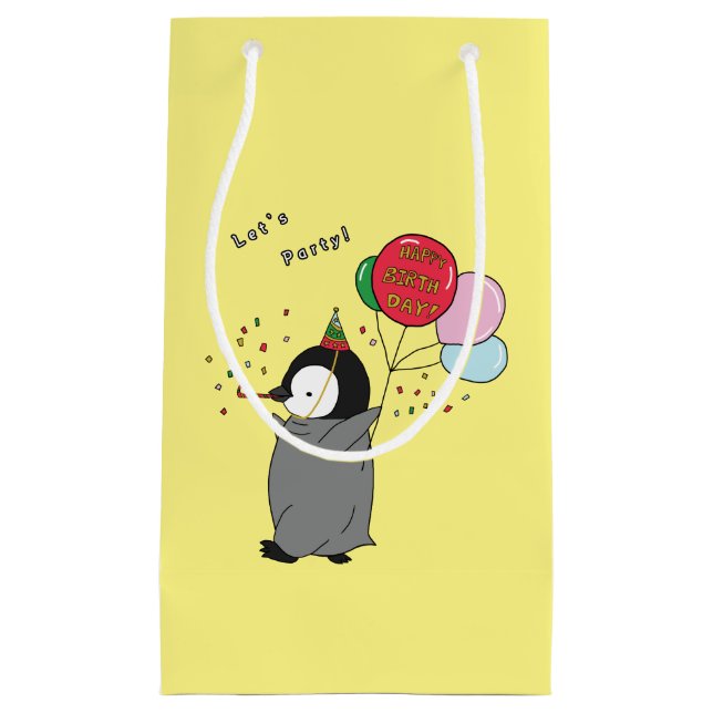 Bolsa De Regalo Pequeña  ¡Feliz cumpleaños! (Anverso)