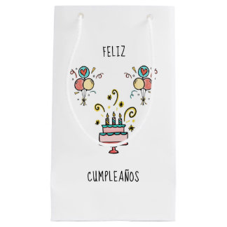 Bolsa De Regalo Pequeña Feliz Cumpleaños | Happy Birthday