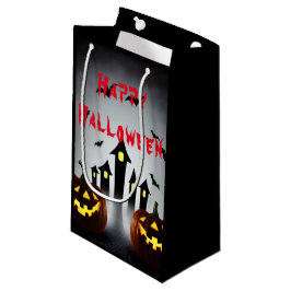 Bolsa De Regalo Pequeña Feliz Halloween Jack o' Lantern Fiesta
