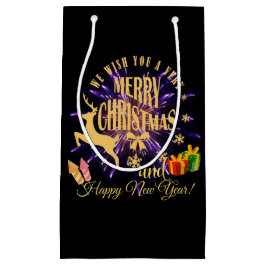 Bolsa De Regalo Pequeña Feliz Navidad Feliz Año Nuevo