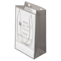 Feliz Navidad Minimalista Tienda Boutique Neutral