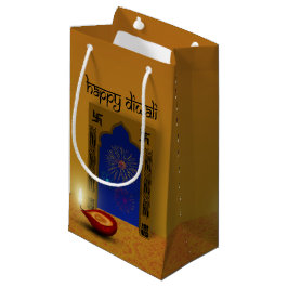 Bolsa De Regalo Pequeña Festividad Feliz Diwali fuegos artificiales - Bols