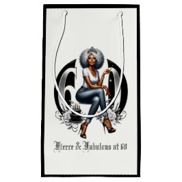 Bolsa De Regalo Pequeña Fierce & Fabulous at 60
