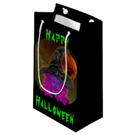 Bolsa De Regalo Pequeña Fiesta de Brujas de Halloween