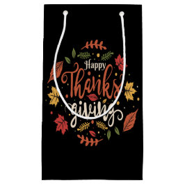 Bolsa De Regalo Pequeña Fiesta de cena de Acción de Gracias regalos de fie