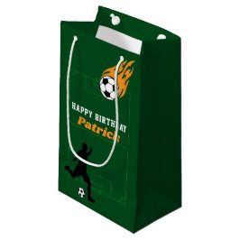 Bolsa De Regalo Pequeña Fiesta de cumpleaños del fútbol infantil
